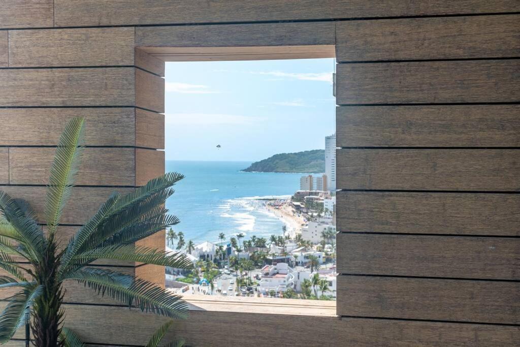 Piso 18 En Malecon Con Vista Al Mar Apartment Mazatlan Exterior photo